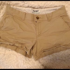 Khaki Shorts Old Navy